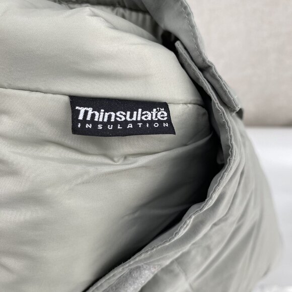 LL Bean Pants Kids 16 Gray Cold Buster Snow‎ Thinsulate Nylon Insulation Outdoor - Picture 13 of 16